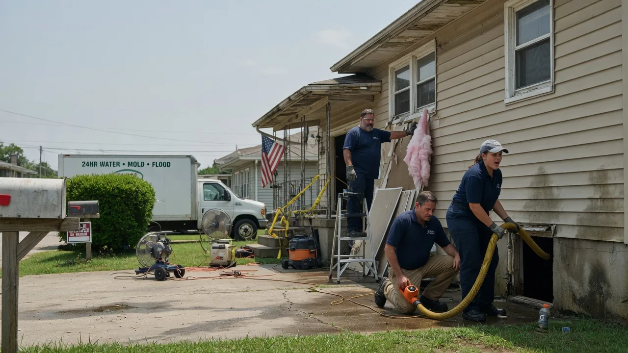 Water Damage Repair in Walling, TN near me